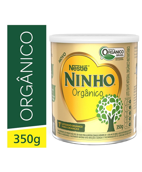 imagem do produto Leite em p ninho orgnico 350g - NESTLE