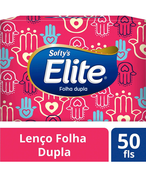 imagem do produto Lenco de papel elite softy`s 50 unidades - SOFTYS