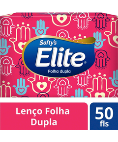 imagem de Lenco de papel elite softy`s 50 unidades - SOFTYS