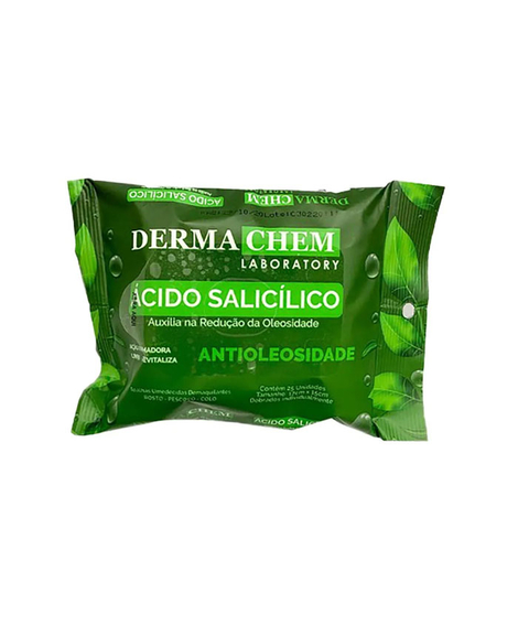 imagem do produto Lenco demaquilante dermachem acido salicilico 25 unidades - PARENTEX
