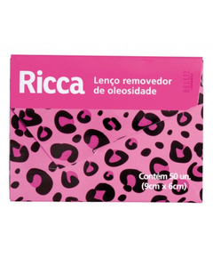 imagem de Lenço removedor de oleosidade ricca 50un - BELLIZ COMPANY
