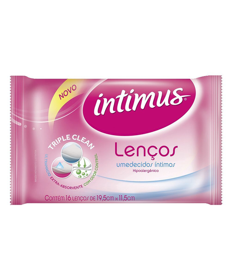 imagem do produto Lenco umedecido intimus 16 unidades - KIMBERLY-CLARK