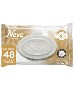 imagem de Lenco umedecido neve toque de seda 48 unidades - SUZANO SA