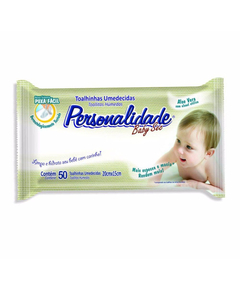imagem de Lenco umedecido personalidade baby 50 unidades - EUROFRAL
