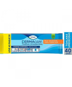imagem de Lenço umedecido tena dermacare leve 40 pague 30  - TENA