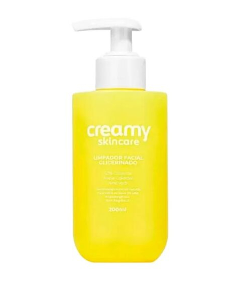 imagem do produto Limpador facial creamy glicerinado 200ml - CREAMY