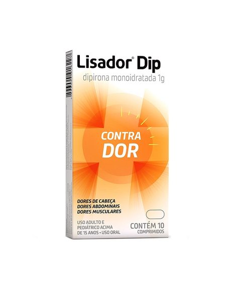 imagem do produto Lisador dip 1g 10 comprimidos - MANTECORP FARMASA