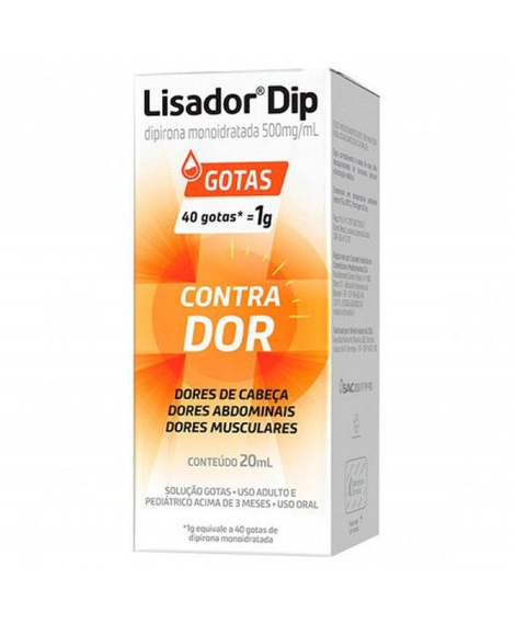 imagem do produto Lisador dip 500mg 20ml - MANTECORP FARMASA