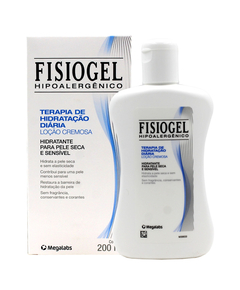 imagem de Locao cremosa fisiogel 200ml - MEGALABS