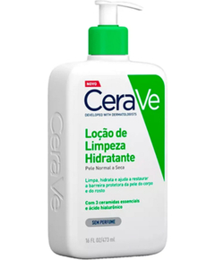 imagem de Locao de limpeza hidratante cerave 473ml - CERAVE