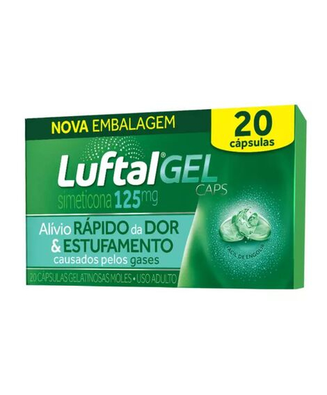 imagem do produto Luftal gel caps 125mg 20 c�psulas - RECKITT BENCKISER