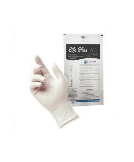 imagem do produto Luva de latex lemgruber 7.0 - LEMGRUBER