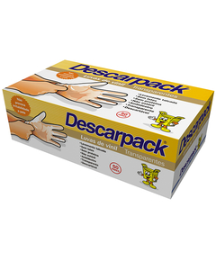 imagem de Luva de vinil descarpack com pó m 100 unidades - DESCARPACK