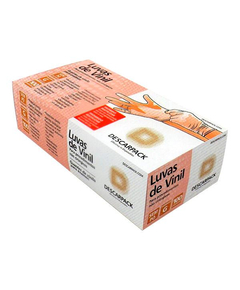 imagem de Luva de vinil descarpack g 100 unidades - DESCARPACK