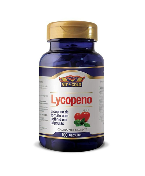 imagem do produto Lycopeno 100 capsulas - VIT GOLD