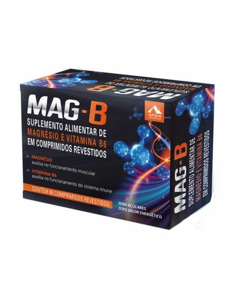 imagem do produto Mag b 60 comprimidos - APSEN