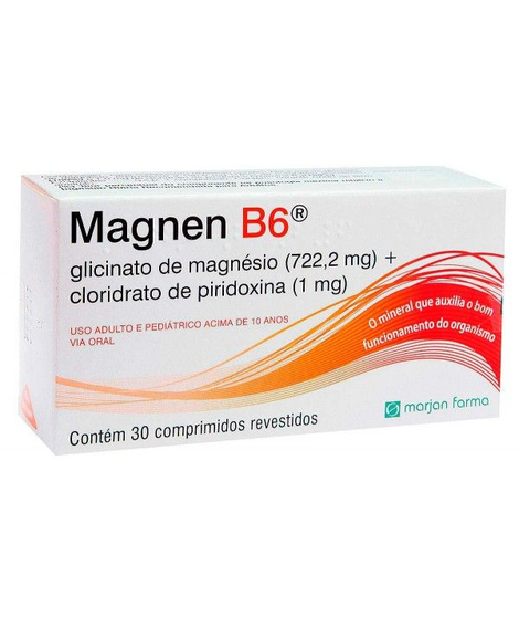 imagem do produto Magnen b6 30 comprimidos - MARJAN
