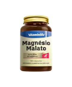 imagem de Magnésio malato 60 cápsulas vitaminlife - VITAMINLIFE