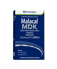 imagem de Malacal mdk 30 comprimidos - BRASTERAPICA