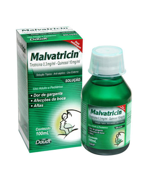 imagem do produto Malvatricin soluo 100ml - MEGALABS