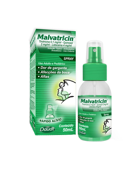 imagem do produto Malvatricin spray 50ml - MEGALABS