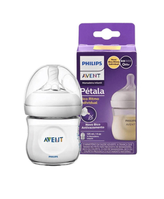 imagem de Mamadeira avent petala 0m+125ml scy900/01 - AVENT
