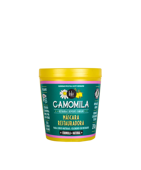 imagem do produto Mscara capilar camomila 230g - LOLA COSMETICOS