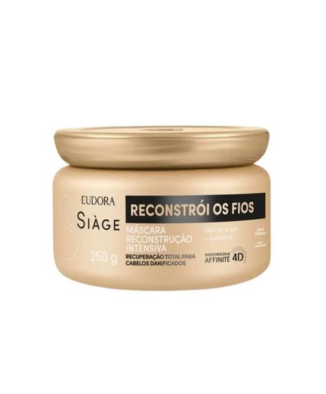 imagem do produto Mscara capilar siage reconstroi os fios 250g - EUDORA