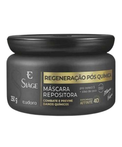 imagem do produto Mscara capilar siage regenerao ps qumica 250g - EUDORA