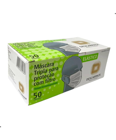 imagem de Máscara cirúrgica descartável 50 unidades descarpack - DESCARPACK