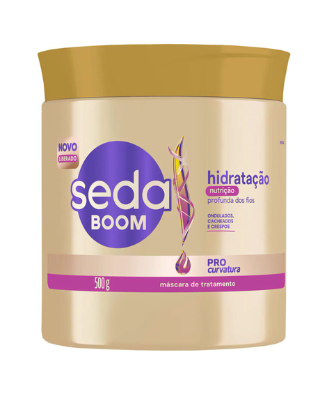 imagem do produto Mscara para tratamento seda boom hidratao profunda 500g - UNILEVER
