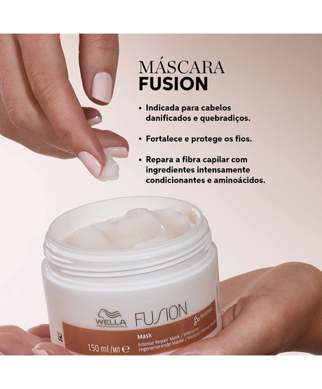 imagem do produto M�scara wella fusion intense repair 150ml - WELLA