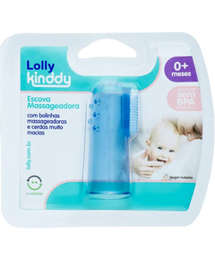imagem de Massageador gengiva lolly azul baby - LOLLY