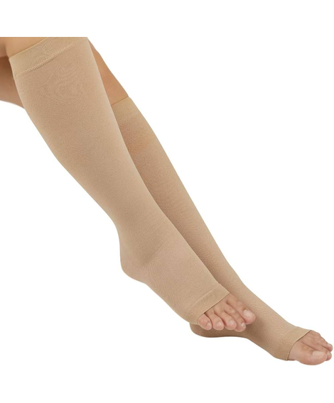 imagem do produto Meia compressiva panturrilha 3/4 angio pauher  p ref:cop157 - ORTHO PAUHER