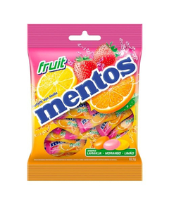 imagem de Mentos fruit balas sortidas 62,1g - PERFETTI