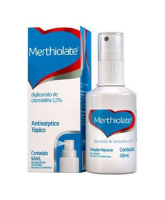 imagem de Merthiolate spray 45ml - MANTECORP FARMASA