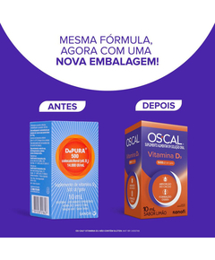 imagem de Mobility oscal vitamina d3 500ui gotas 10ml - SANOFI