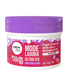 imagem de Modeladora capilar salon line ultra fix meu liso 120g - SALON LINE