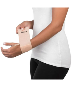 imagem de Munhequeira elástica ajustável bege tam único  - MERCUR