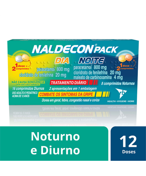 imagem do produto Naldecon pack dia/noite 24 comprimidos - RECKITT BENCKISER