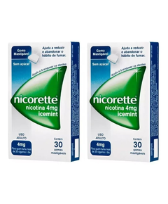 imagem de Nicorette icemint 4mg 30 tabletes - JOHNSON E JOHNSON