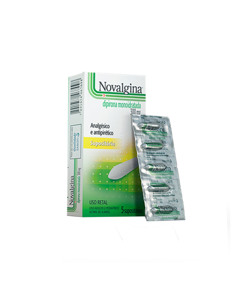 imagem do produto Novalgina infantil 5 suposit�rios - OPELLA