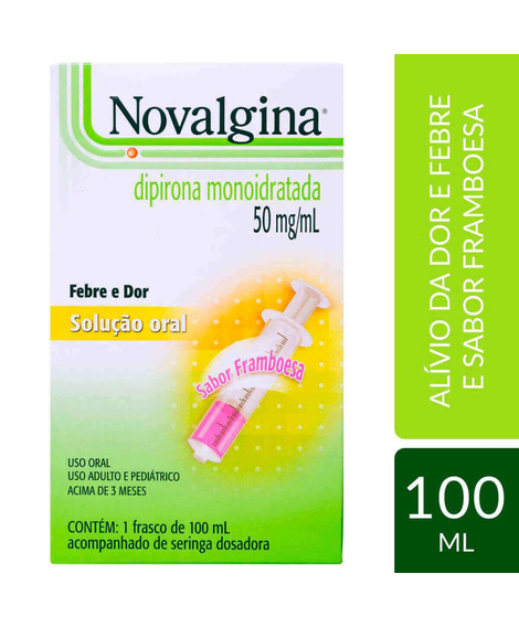 imagem do produto Novalgina soluo 100ml - SANOFI
