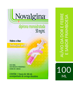 imagem de Novalgina solução 100ml - SANOFI
