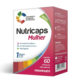imagem de Nutricaps mulher 60 cápsulas - MAXINUTRI