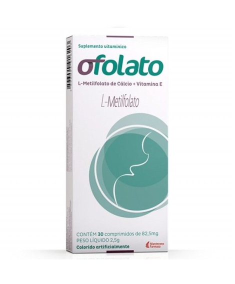 imagem do produto Ofolato 30 comprimidos - MANTECORP FARMASA