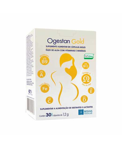 imagem do produto Ogestan Gold 30 Cpsulas - BESINS HEALTHCARE DO BRASIL LTDA