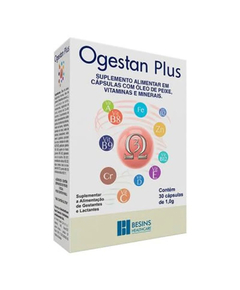 imagem de Ogestan plus 30 cápsulas - BESINS HEALTHCARE DO BRASIL LTDA