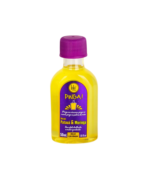 imagem do produto leo capilar lola pinga patu e moringa 50ml - LOLA COSMETICOS