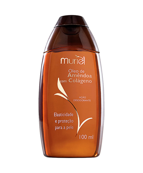 imagem do produto leo corporal muriel amendoa com colageno 100ml - MURIEL